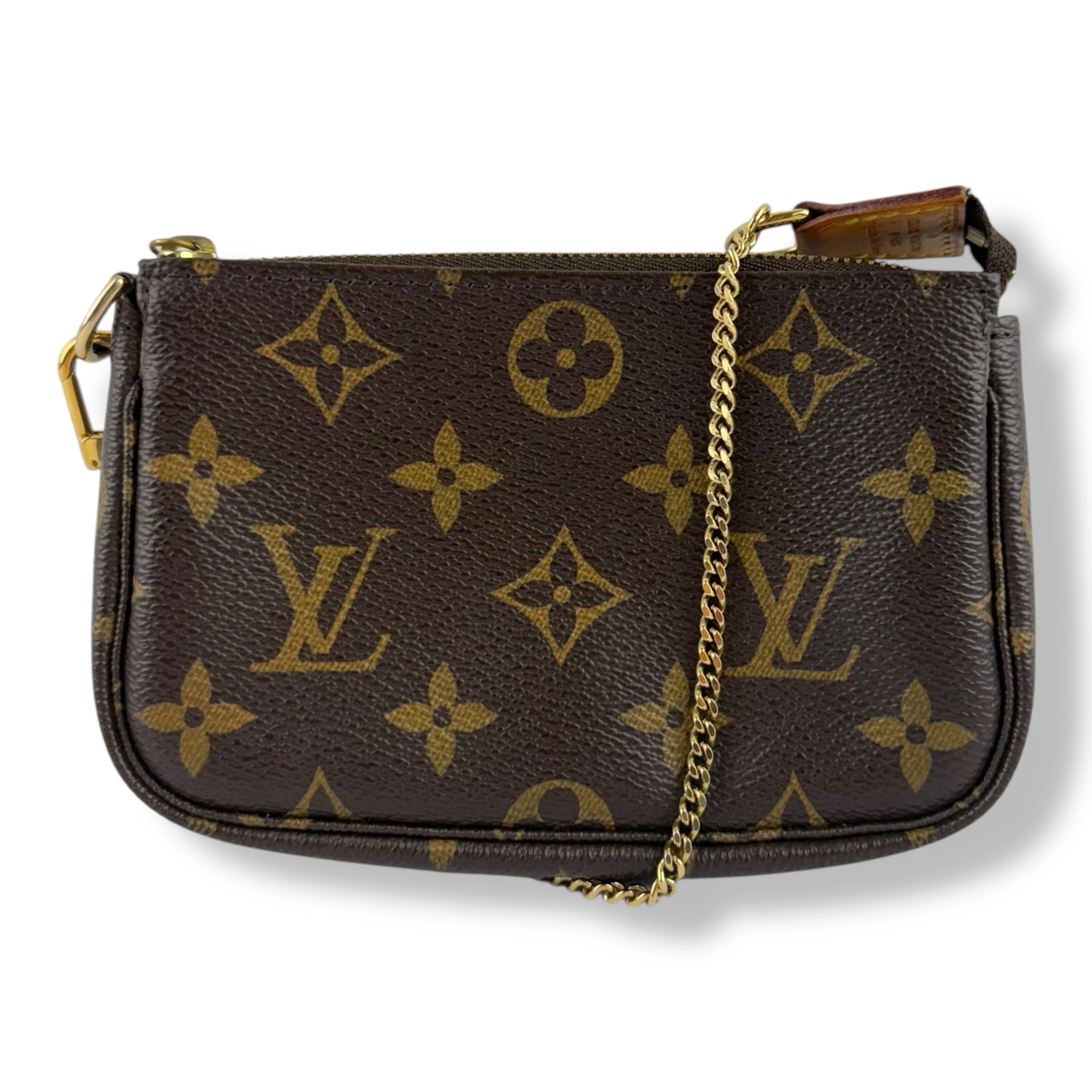 Louis Vuitton Mini Pochette Accessories Brown Monogram Bag