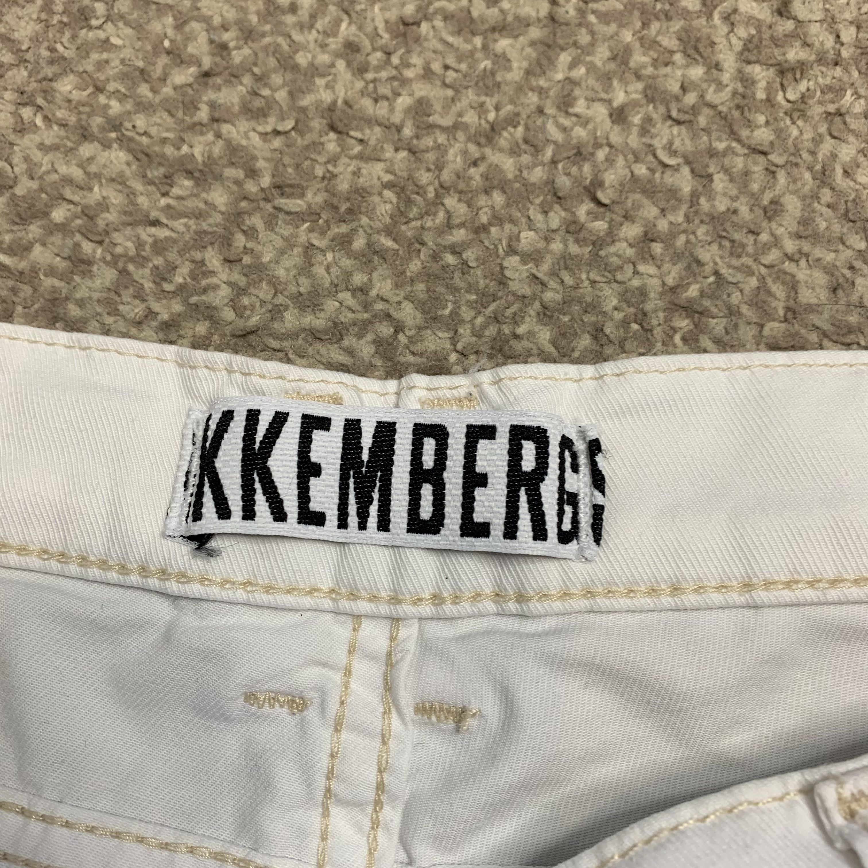 Dirk Bikkembergs Jeans Trousers Chinos Straight Regular Fit Vintage Y2K 28x28.5 - Picture 3 of 8