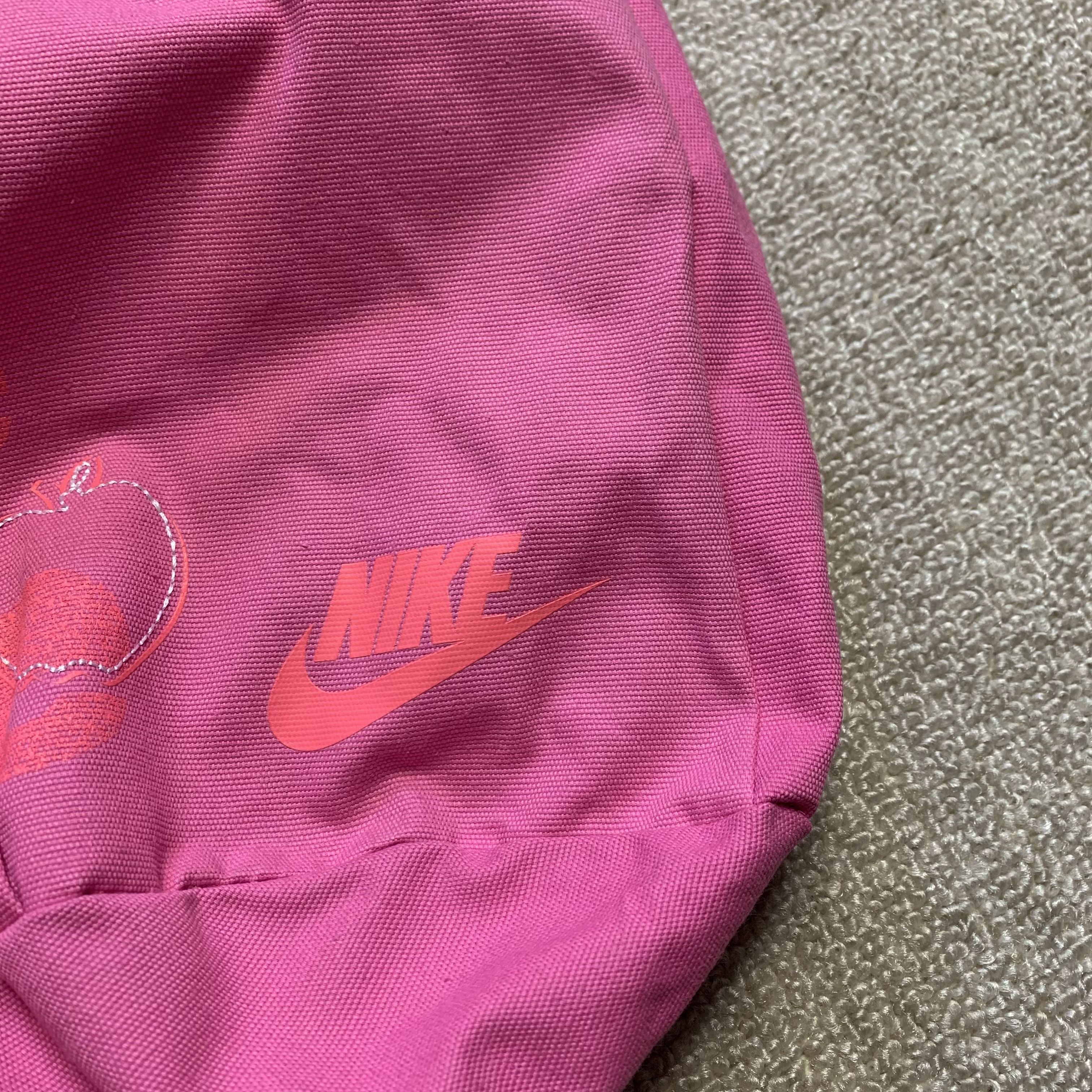 Nike Hand Bag Tote Shoulder 2000s Vintage Gym Training School Swoosh - Picture 3 of 7