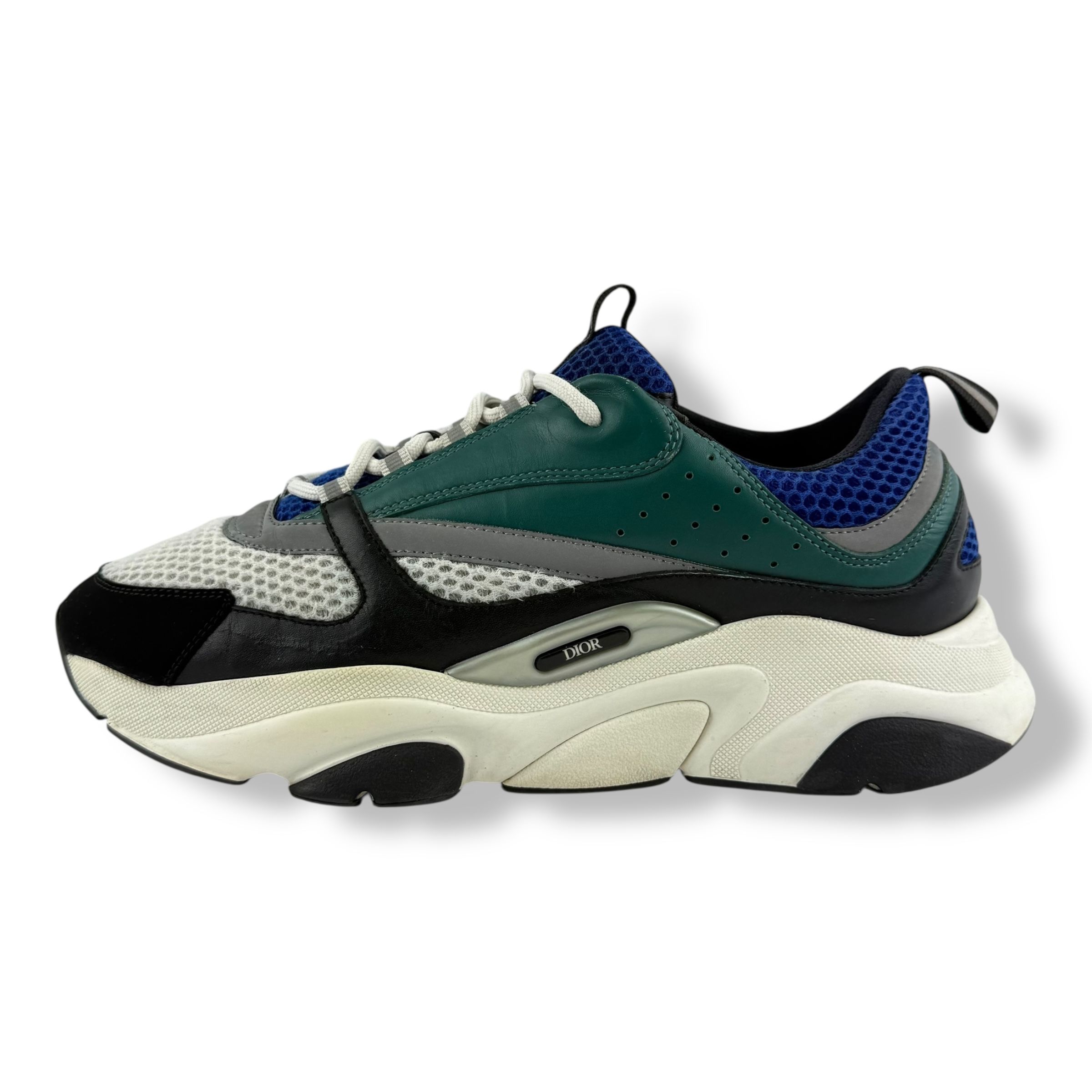Dior B22 Black/Green/Blue UK 12 / EU 46