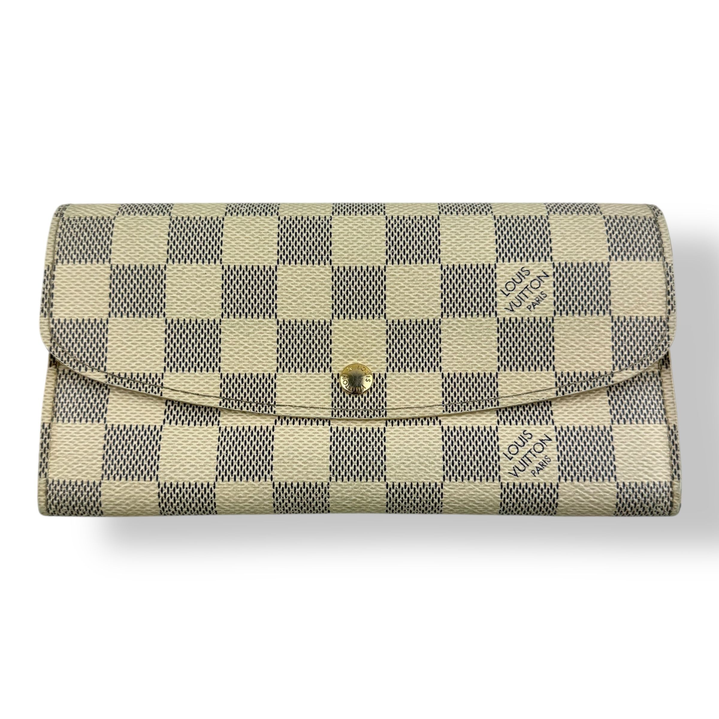 Louis Vuitton Sarah Damier Azur Femme Wallet