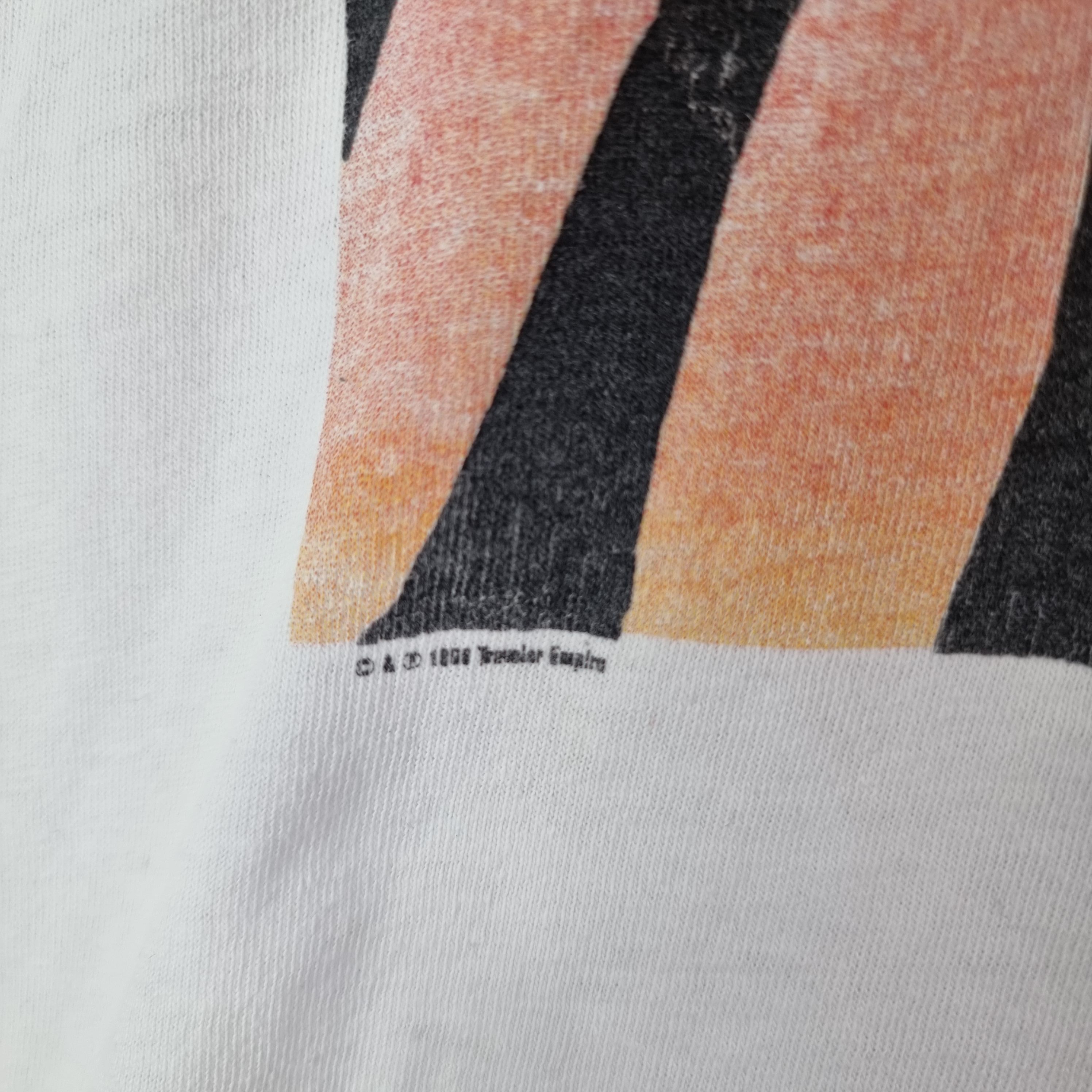 Blues Traveler 1996 T-Shirt Mens XL White Tour 96 Vintage Single Stitch Delta US - Picture 3 of 10