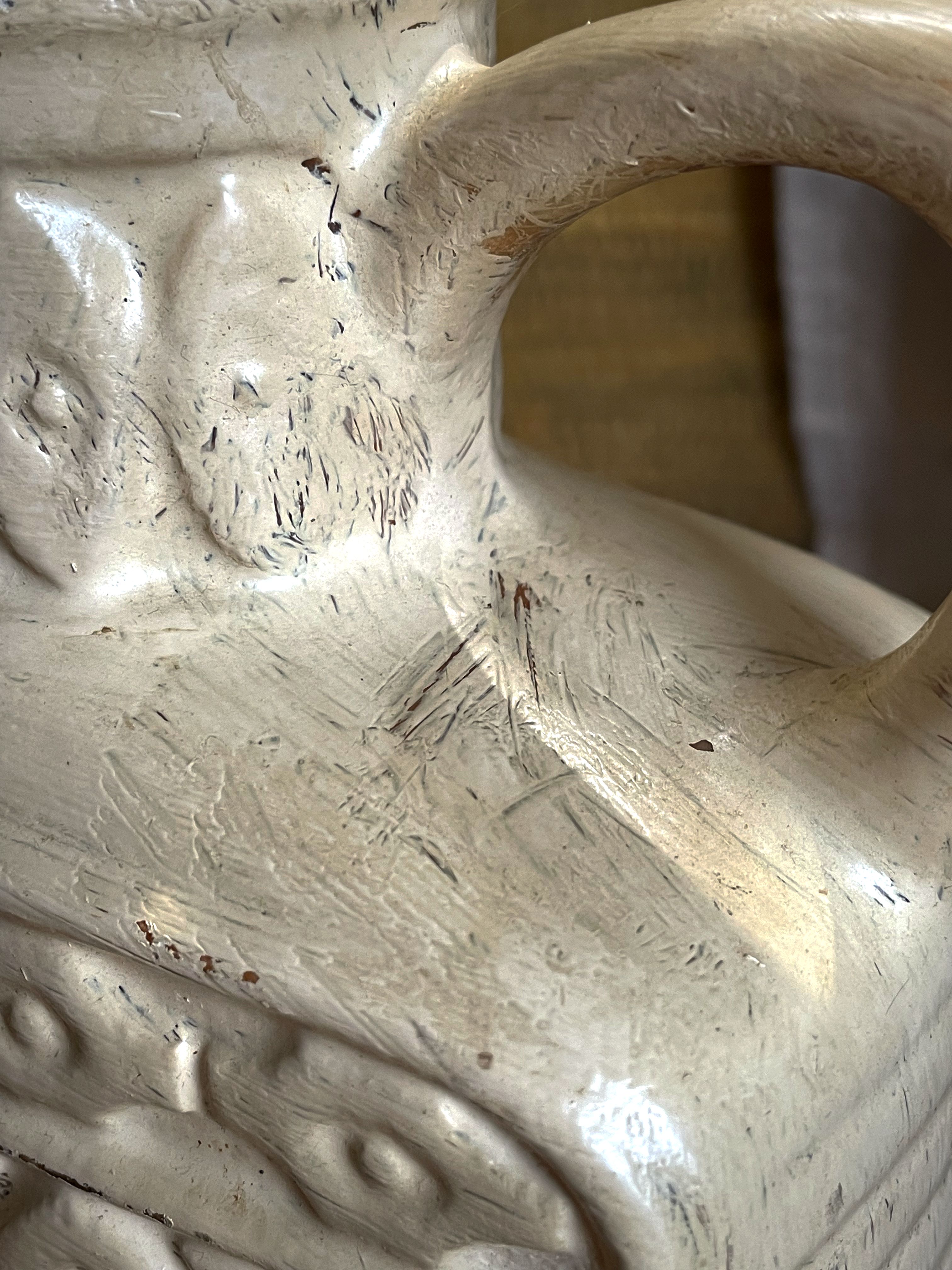 Ceramic Antique Mid Century Rare Kensington Pottery Jug Upcycled - Picture 7 of 10