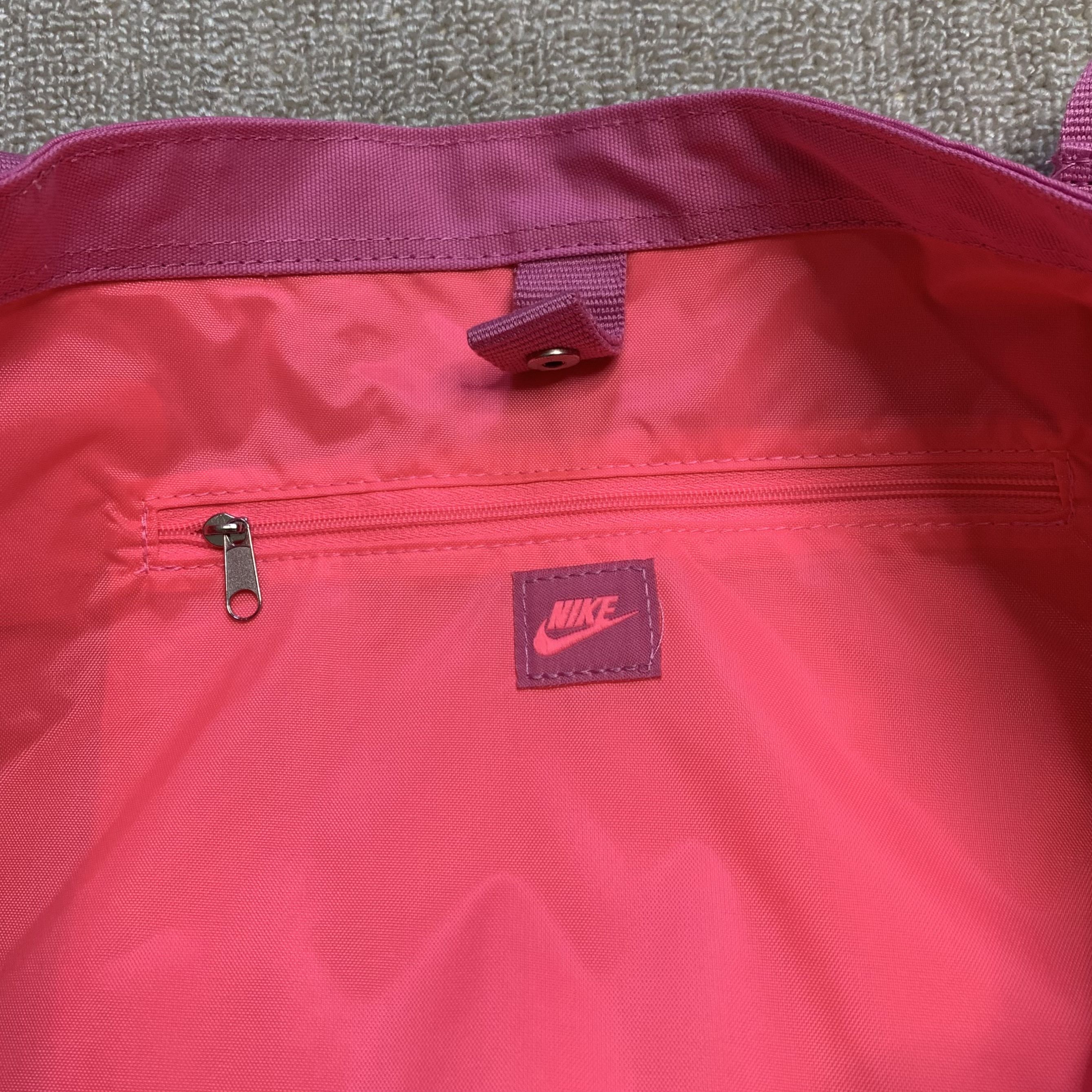 Nike Hand Bag Tote Shoulder 2000s Vintage Gym Training School Swoosh - Picture 5 of 7