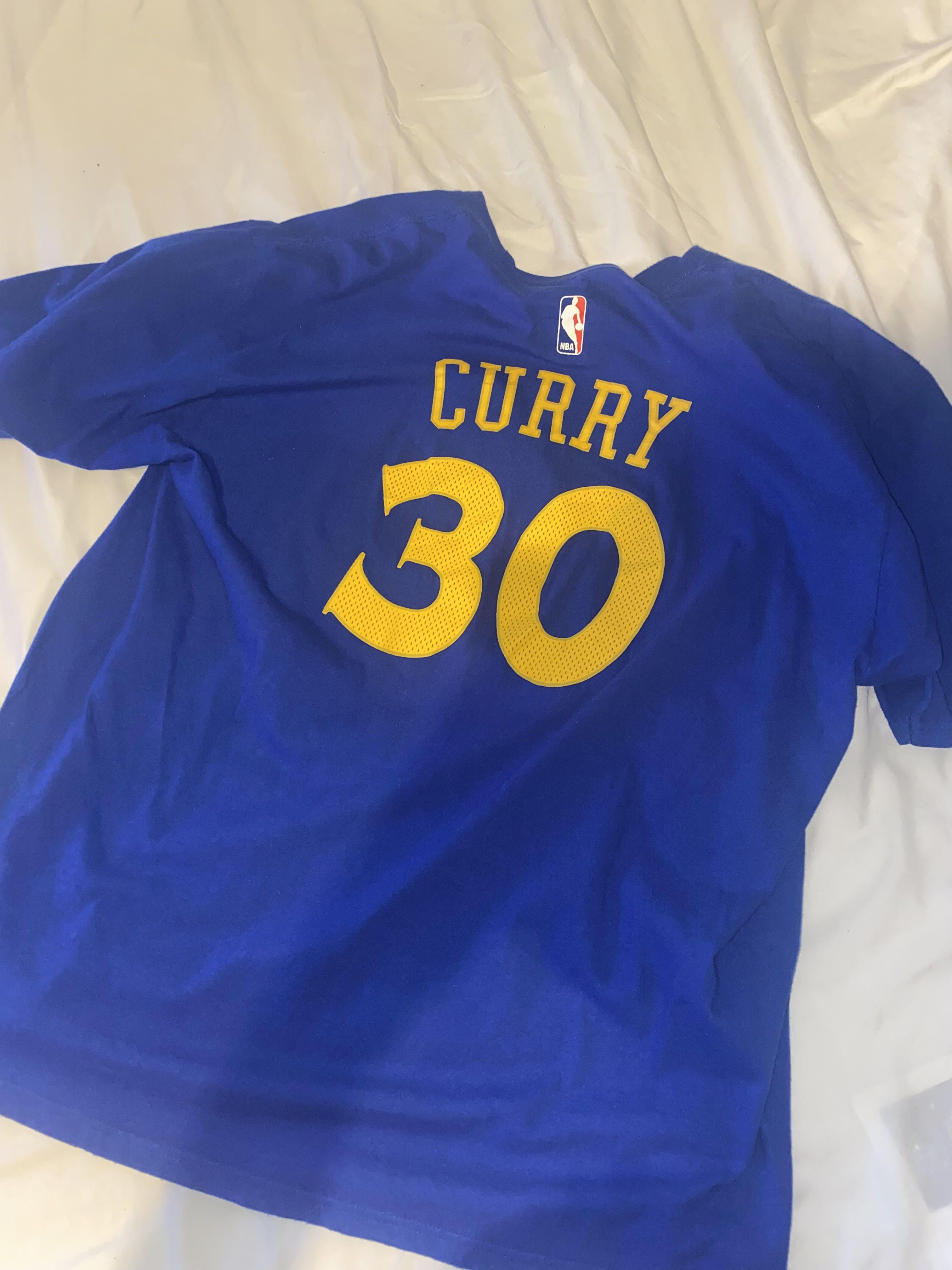 Steph Curry Blue T shirt