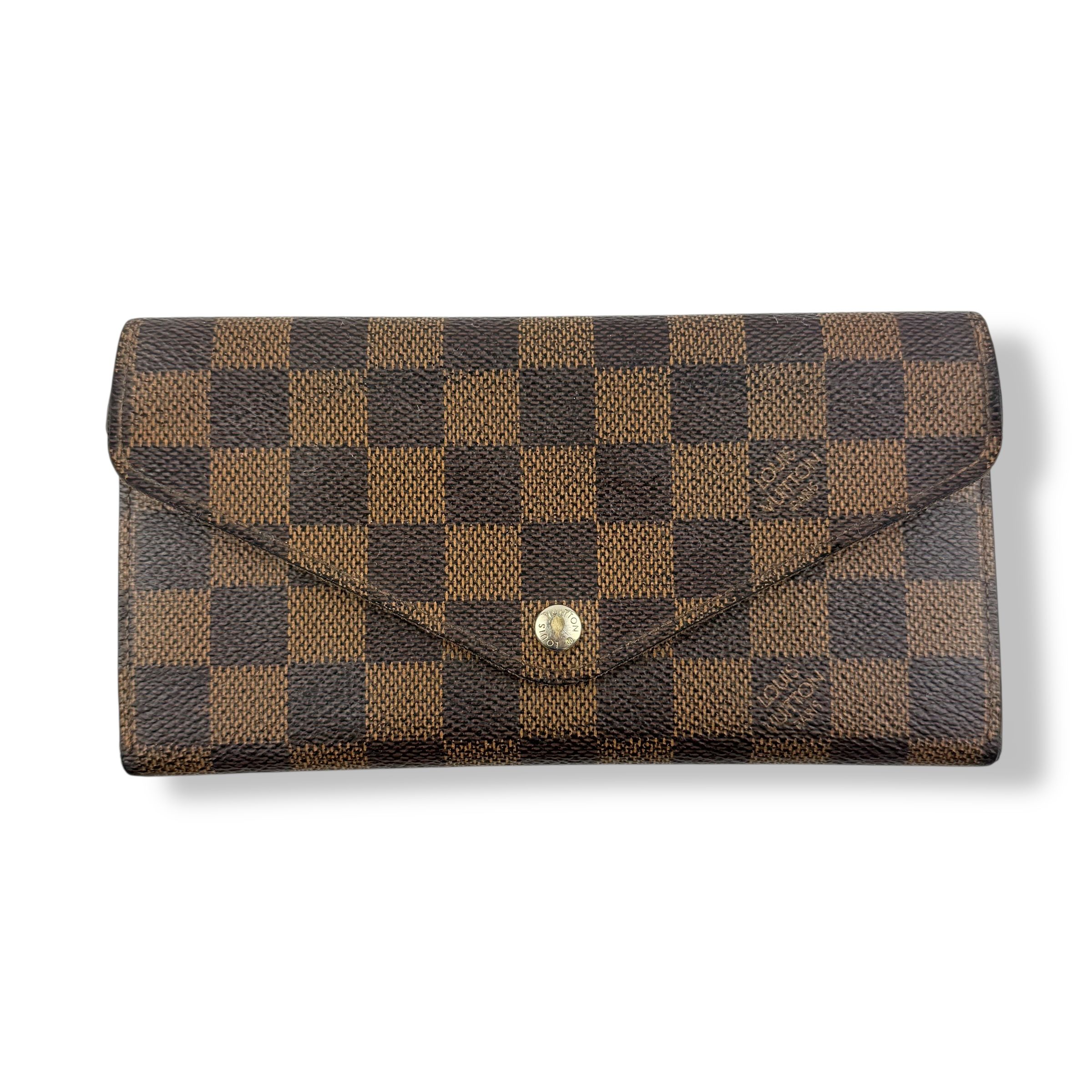 Louis Vuitton Sarah Brown Damier Femme Wallet