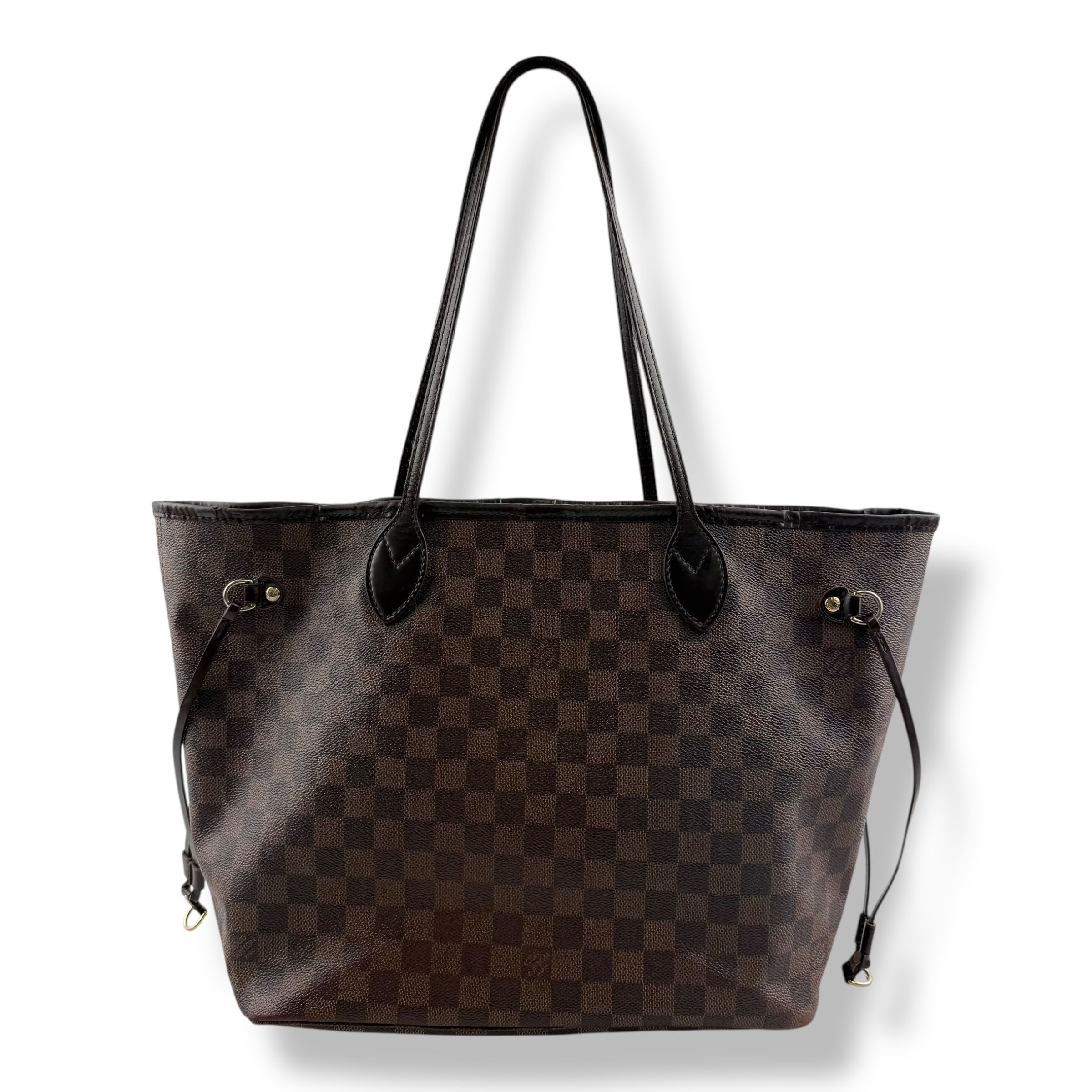 Louis Vuitton Brown Damier Neverfull MM Handbag