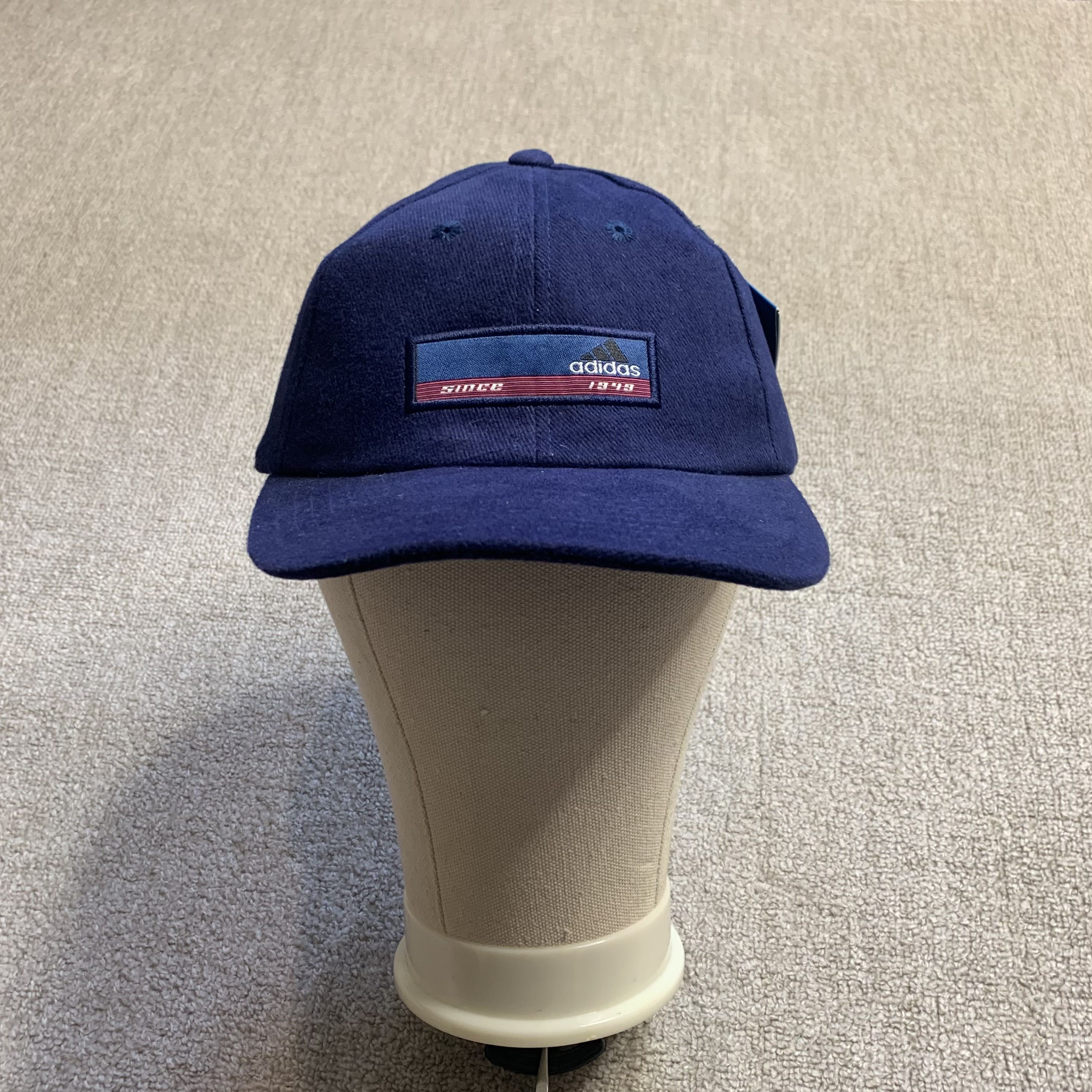 Adidas Baseball Cap Mütze SnapBack 90s Vintage verstellbar 3 Streifen One Size - Bild 1 von 8