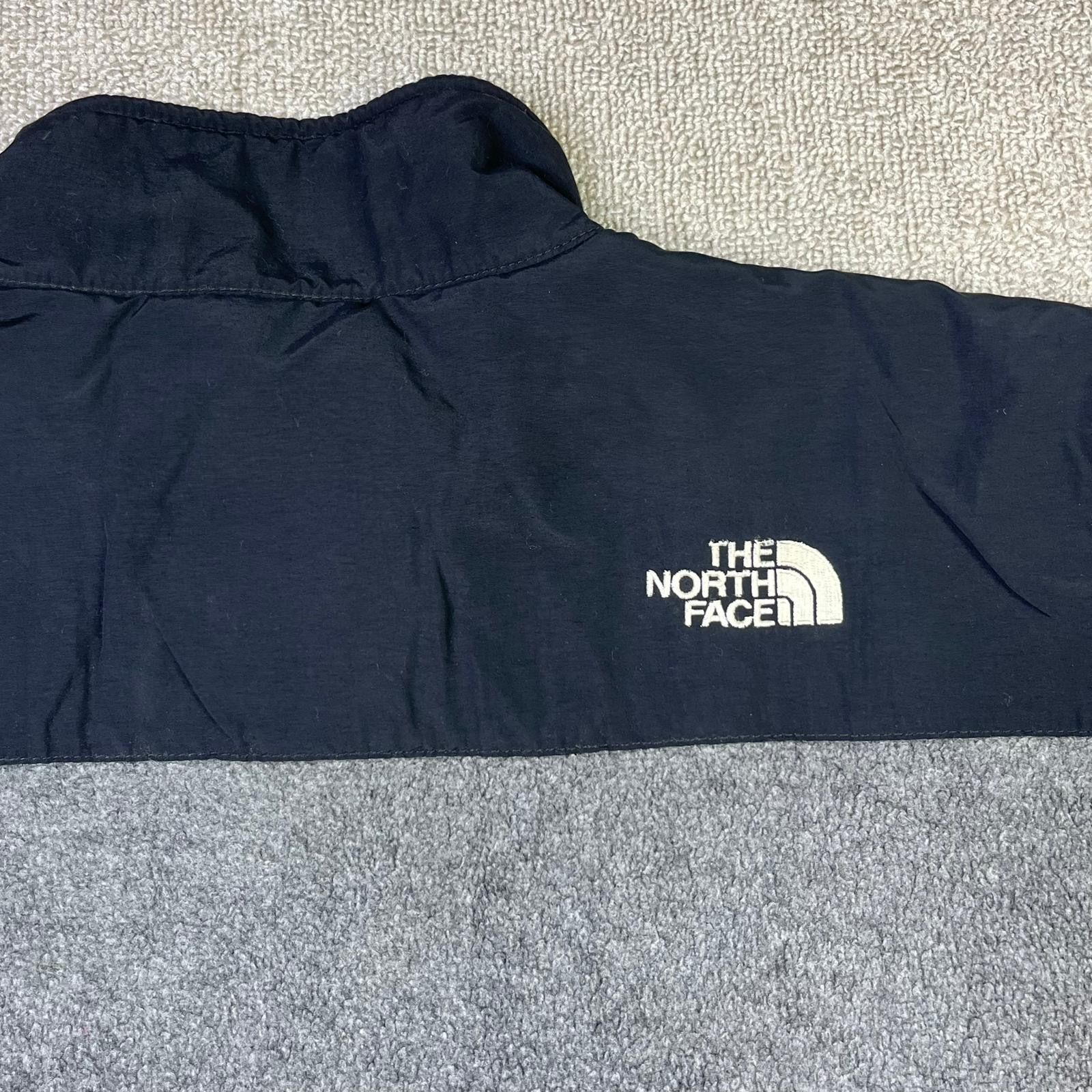 The North Face Fleece Jacket Full Zip Grey Black Outdoor Festival Youth - Picture 11 of 12