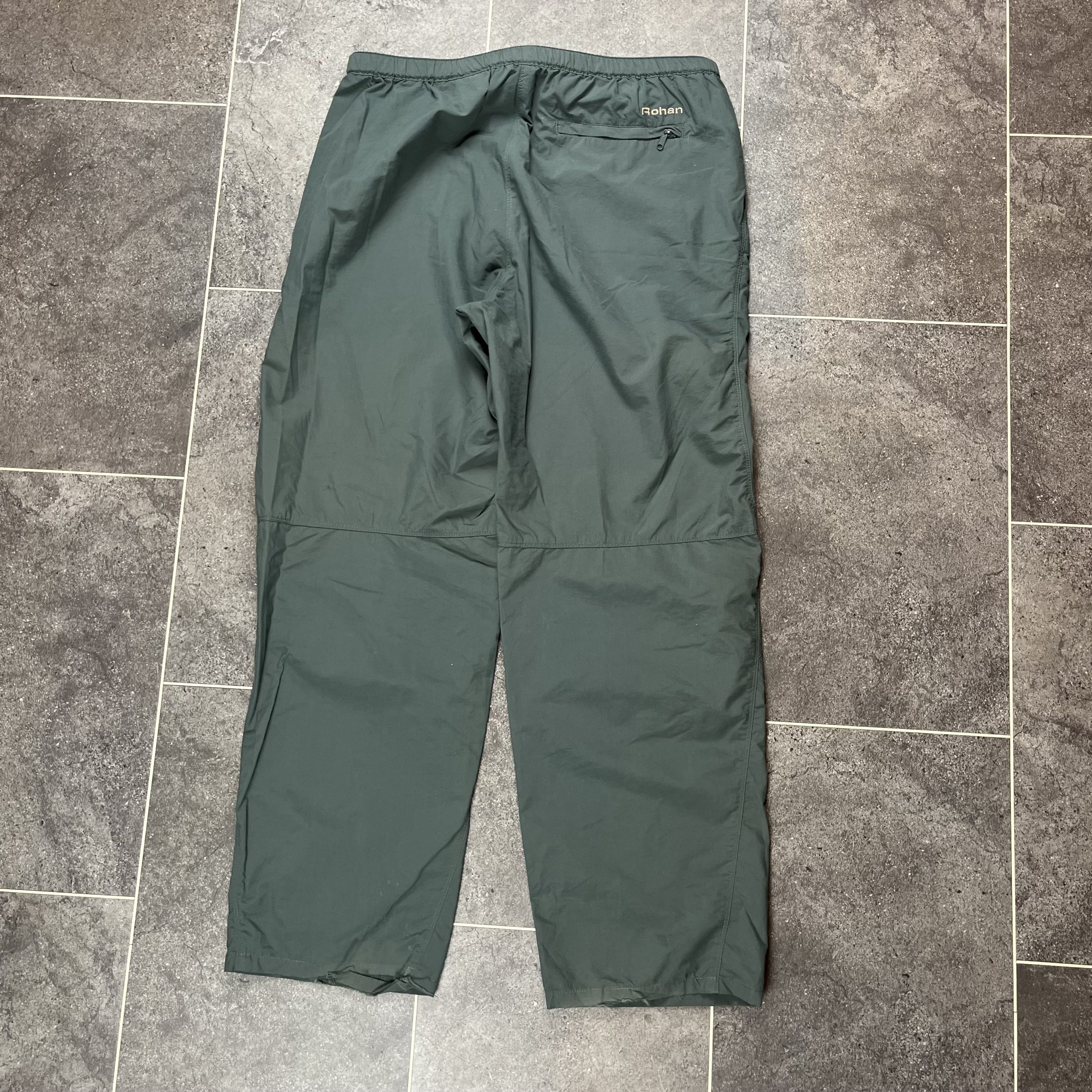 Rohan Moisture Control Wandern Walking Camping Hose Grün Herren - Größe L - Bild 7 von 9