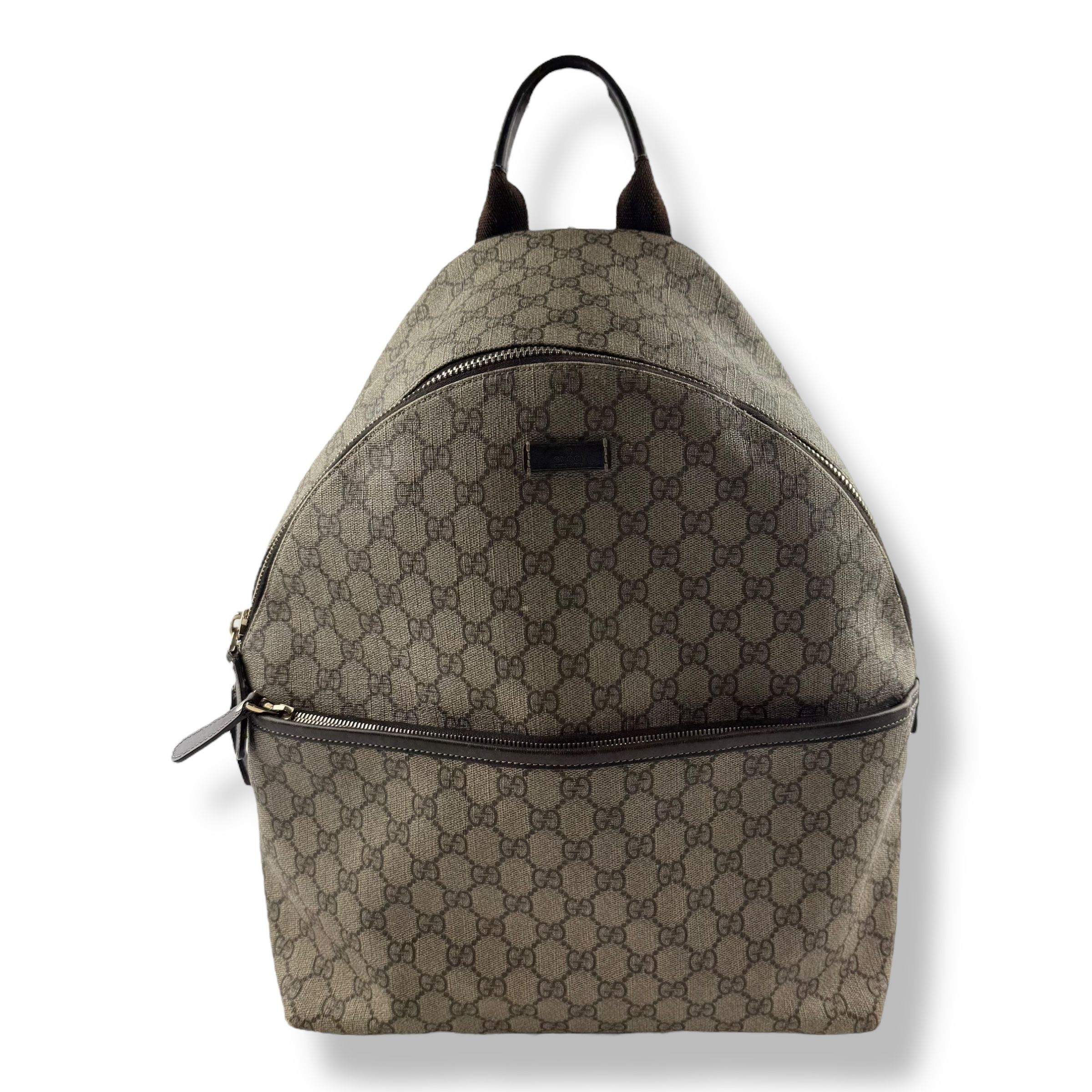 Gucci Supreme GG Monogram Beige Backpack