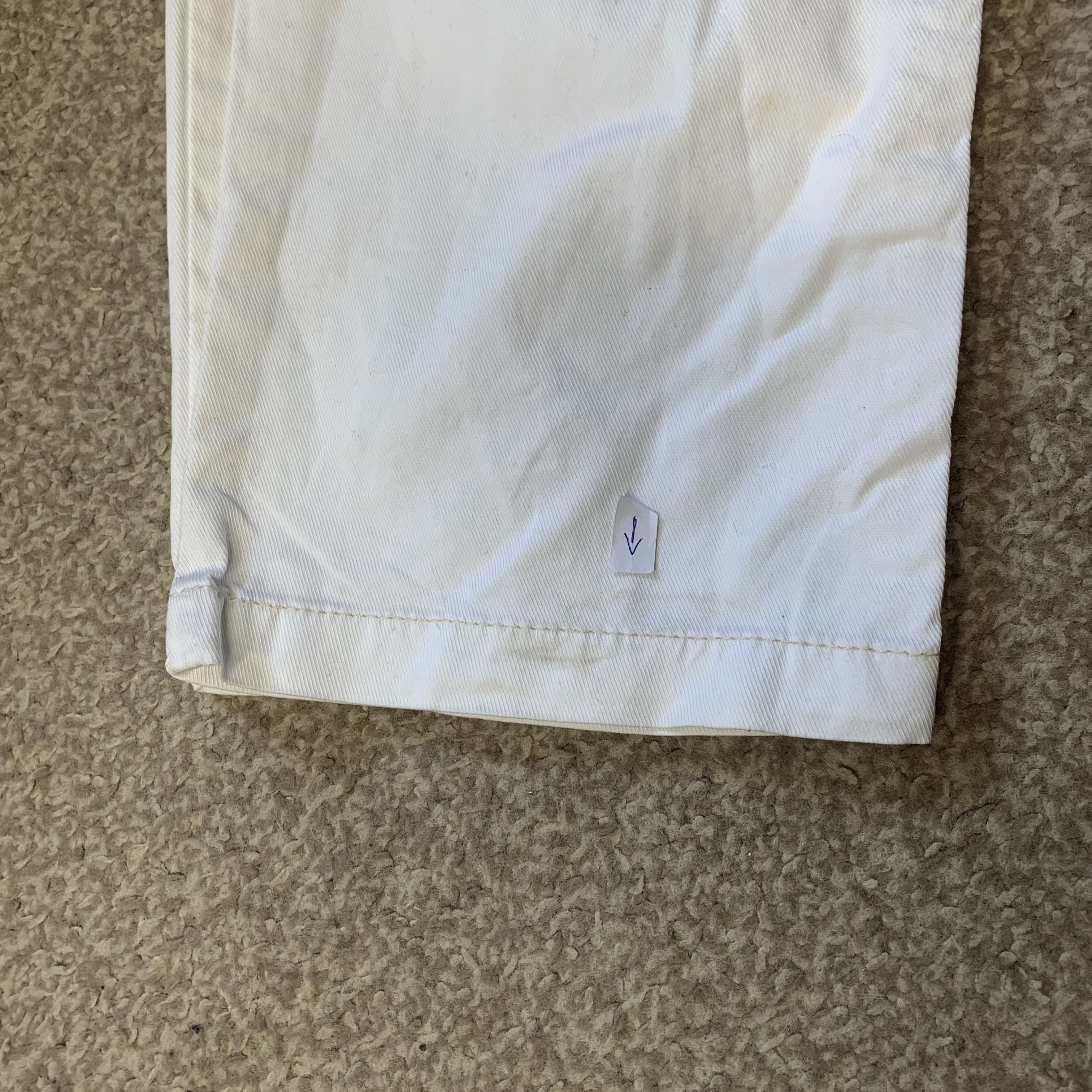 Dirk Bikkembergs Jeans Trousers Chinos Straight Regular Fit Vintage Y2K 28x28.5 - Picture 8 of 8